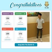 Supplied GED result image for Aung Hein Thu