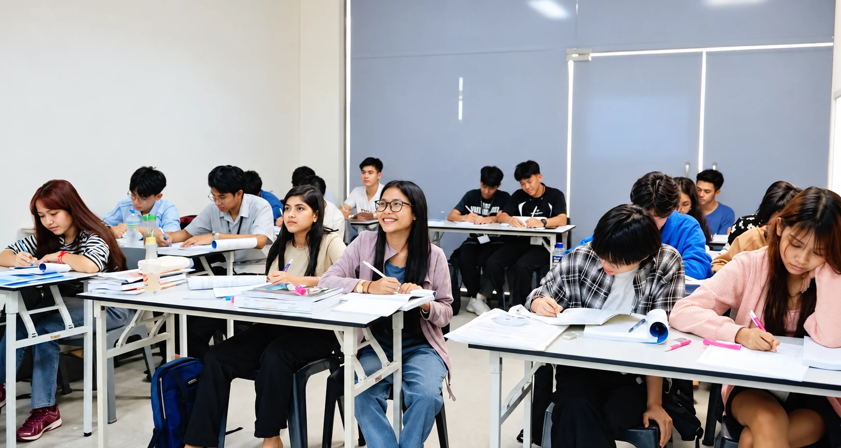 SCBI students learning in the classroom